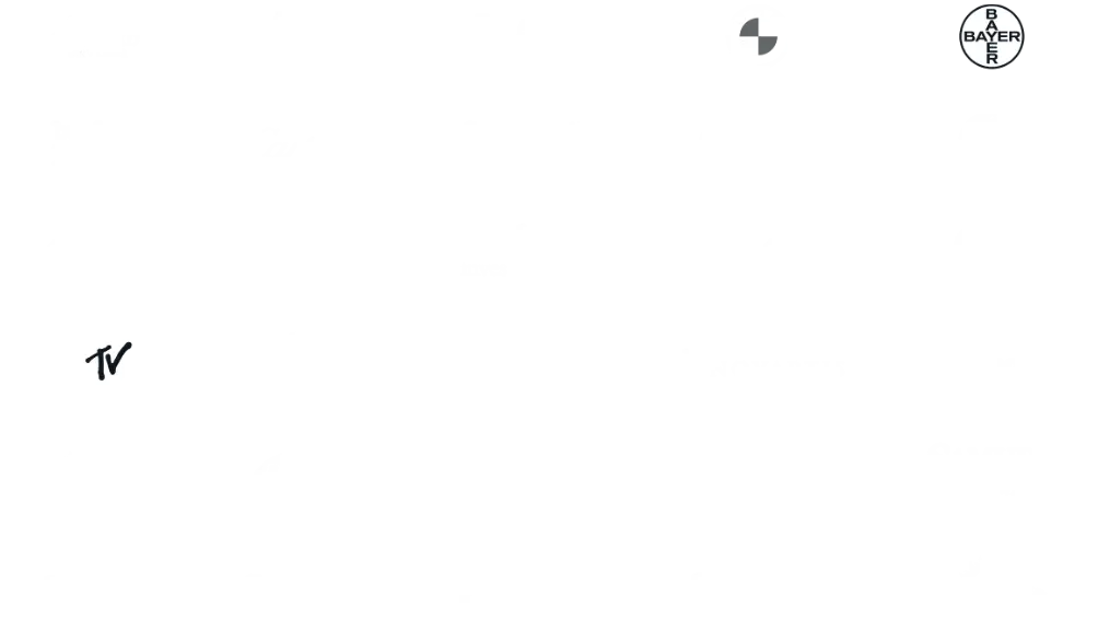 Client logos showcasing IMP Studios' partnerships with leading brands as one of the top corporate video production companies in New Jersey